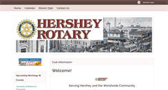Desktop Screenshot of hersheyrotary.org